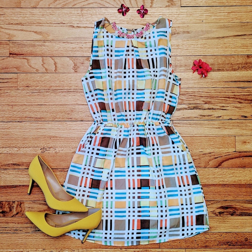 $16 SALE🌟🤩PEPPERMIN Plaid Sleeveless Shirt/dress